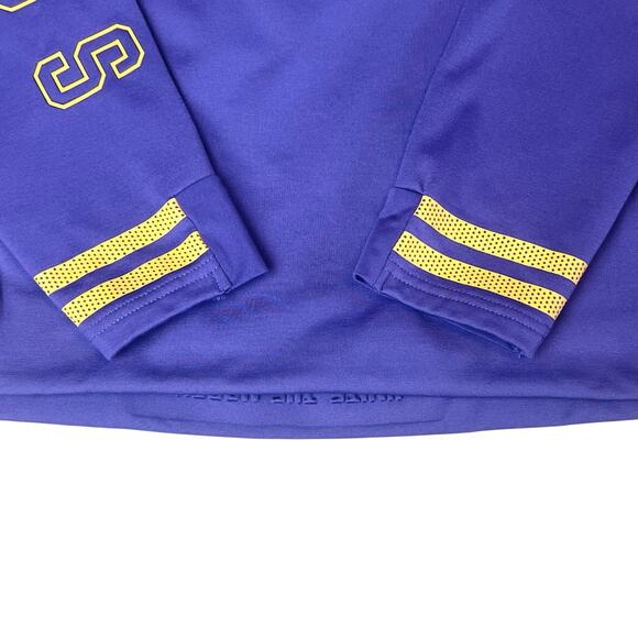 UNRL x Minnesota Vikings Purple '23 Crossover Pullover Hoodie No. 5 Size Medium - Picture 9 of 12